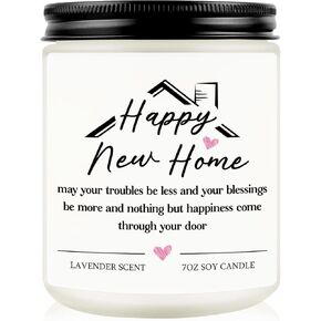 House Warming Gifts New Home Housewarming Gifts for Women Men Friend New Home Gift Ideas Cool New Homeowner Gift House Warming Apartment Party Decor Closing Presents for Home Buyers Scented Candle in Kuwait