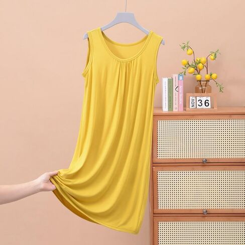 Aniywn Plus Size Nightgowns for Women 4x-5x Tank Top V Neck Tank Nightgowns Women Sleepwear Sleeveless Dresses Sleep Shirts in Saudi Arabia