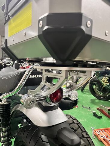 PROCNC Motorcycle Rear Rack Luggage Rack Replacement Fit for DAX 125 ST125 2022 2023 2024 2025 (Sliver) in Kuwait