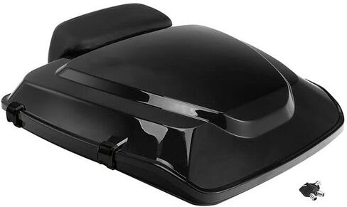 TCMT 5.5 "Razor Tour Pack Trunk Backrest Pad Mounting Rack Fit for Harley Tour Pak Touring Models Road King Street Road Electra Glide 2014-2025 in Saudi Arabia
