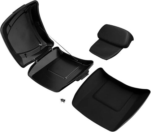 TCMT 5.5 "Razor Tour Pack Trunk Backrest Pad Mounting Rack Fit for Harley Tour Pak Touring Models Road King Street Road Electra Glide 2014-2025 in Saudi Arabia