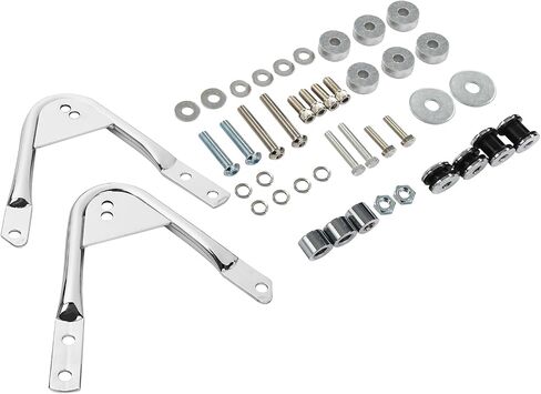 TCT-MOTORPARTS TOUR PACK ALGAGE RACK DOCKING ATTLAWARE ATTING FIT FOR HARLEY TOURING ROAD KING ELECTRA GLIDE FLHT CLASSIC FLHX 1997-2008 in Saudi Arabia