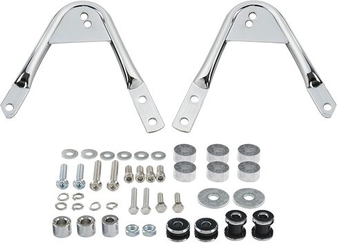TCT-MOTORPARTS TOUR PACK ALGAGE RACK DOCKING ATTLAWARE ATTING FIT FOR HARLEY TOURING ROAD KING ELECTRA GLIDE FLHT CLASSIC FLHX 1997-2008 in Saudi Arabia