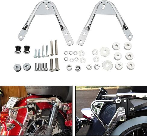 TCT-MOTORPARTS TOUR PACK ALGAGE RACK DOCKING ATTLAWARE ATTING FIT FOR HARLEY TOURING ROAD KING ELECTRA GLIDE FLHT CLASSIC FLHX 1997-2008 in Saudi Arabia