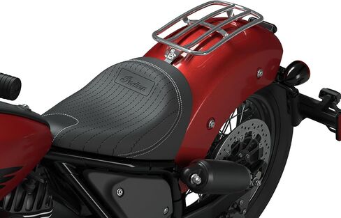 Indian Motorcycle Solo Rack for Chief, Luggage Storage Rack Supports Up to 7 Pounds, Tie-Down or Cargo Net Compatible, Rear Fender Mounted, Includes Hardware, for Day Trips or Commuting - 2884672 in Saudi Arabia