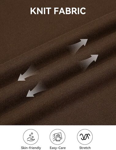 Esabel.C Mens Knit Polo Shirts Long Sleeve Ribbed Textured Polo Shirt Fashion Collared Casual Golf Shirts in Kuwait