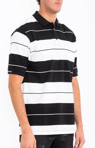 Weiv Men's Pique Polo Short Sleeve Shirt Midweight Cotton Blend Button Down in Kuwait