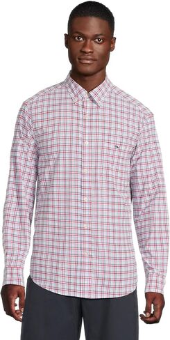 vineyard vines Men's Callwood Plaid Featherweight Performance Shirt in Saudi Arabia