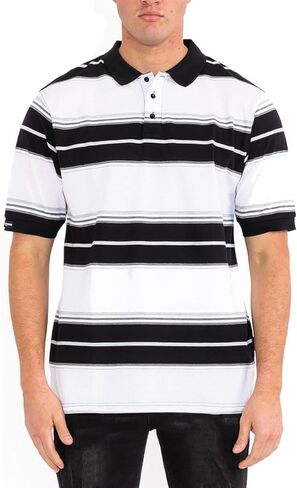 Weiv Men's Pique Pique Pique Shirt Sleeve Shirt Midwight Button Button Down Down in Kuwait