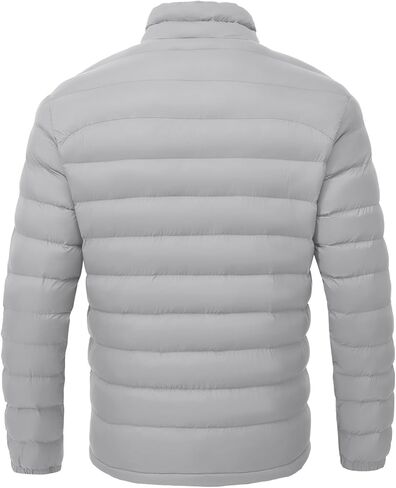 BGOWATU Men's Lightweight Packable Puffer Jacket Warm Winter Jacket for Men Down Alternative Puffy Coat in Kuwait