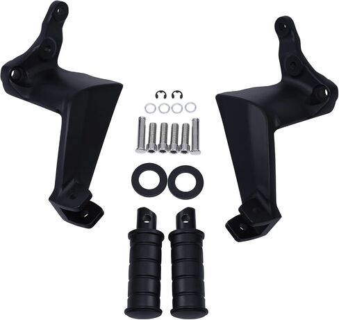 TCT-MOTORPARTS PEGS PEGS Pedal Footpegs تقع على جبل مناسبة للممر العالي كرة VICTORY VEGAS GUNNER HIGHBALL KINGPIN BOARDWACK Black 2008 13 17 16 in Saudi Arabia