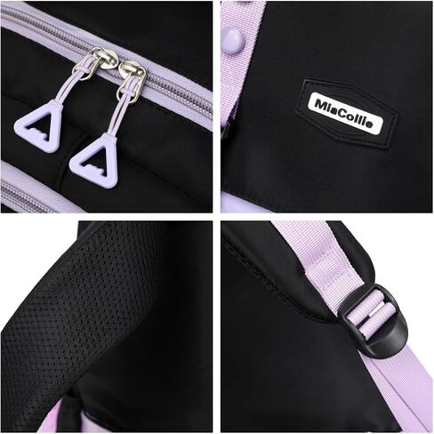 Girls Backpack,Lightweight Durable Backpack,Water-Resistant Elementary Middle High School Cute Large Backpacks Travel Daypack with Reflective Stripes in Saudi Arabia