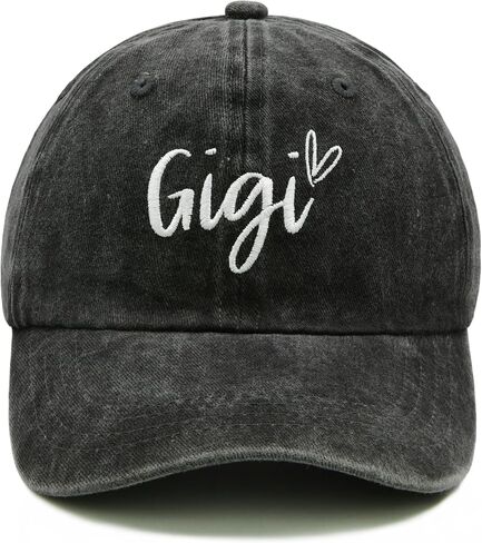 قبعات Gigi للنساء ، هدايا Gigi للجدة ، قبعة البيسبول الجدة المطرزة القابلة للتعديل in Kuwait