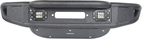 Hoke Road Ofrroad Steel Steel Pubular Prity W/Winch Plate & LED Lights for 2007-2018 Jeep Wrangler JK & Unlimited 2/4 Doors in Kuwait