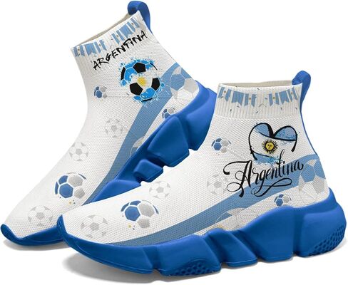 Hetios World Cup Painted Shoes Men's Sneakers Commemorative Running Shoes in Kuwait
