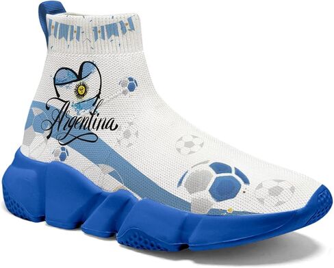 Hetios World Cup Painted Shoes Men's Sneakers Commemorative Running Shoes in Kuwait