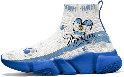 Hetios World Cup Painted Shoes Men's Sneakers Commemorative Running Shoes in Kuwait