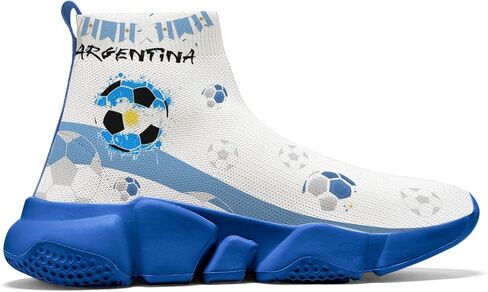 Hetios World Cup Painted Shoes Men's Sneakers Commemorative Running Shoes in Kuwait
