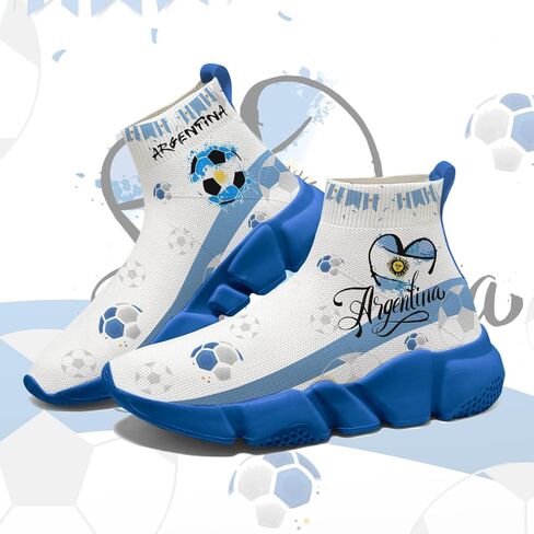 Hetios World Cup Painted Shoes Men's Sneakers Commemorative Running Shoes in Kuwait