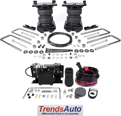 LoadLifter 5000 Ultimate Air Spring Kit مع Wirelessair & EZ Mount متوافق مع 2009-2015 Raptor 4WD | جهاز التحكم عن بُعد | يتضمن Trendsauto صائق in Saudi Arabia