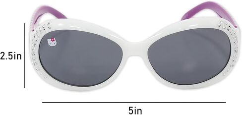 SANRIO Hello Kitty Sunglasses for Kids Set - Bundle with Stylish, Comfortable & Durable Hello Kitty Sunglasses Plus Stickers, More | UV-Protection Accessories for Girls in Saudi Arabia