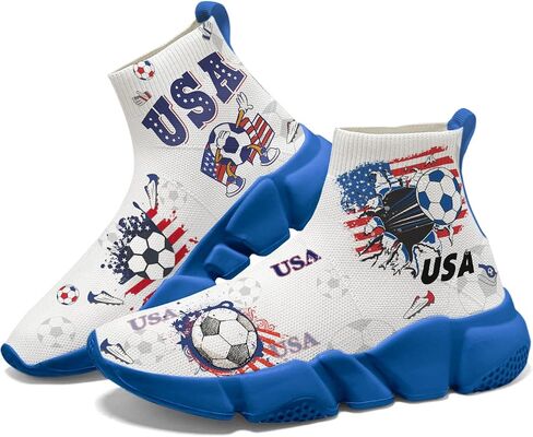 Hetios World Cup Painted Shoes Men's Sneakers Commemorative Running Shoes in Kuwait
