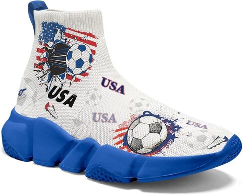 Hetios World Cup Painted Shoes Men's Sneakers Commemorative Running Shoes in Kuwait