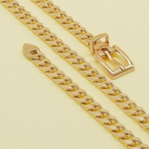 أحزمة Nackiy Western Metal Concho للنساء ، Boho Cowgirl Chain Belt for Women Fashion Associor in Kuwait
