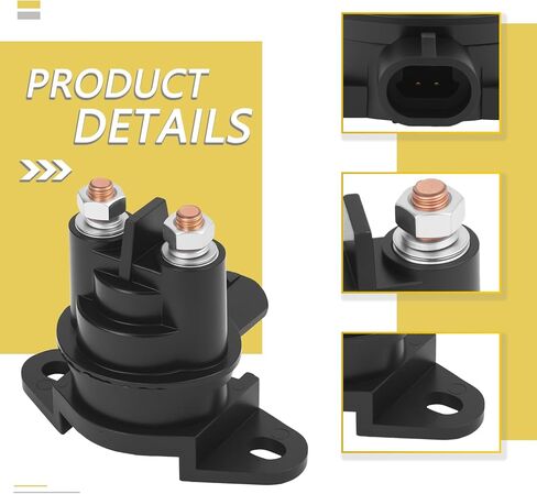 12V Starter Solenoid Relay, Compatible with SeaDoo 3D GS GSI GSX GTI GTS GTX HX LRV RX RXP RXT SP SPI SPX SUV XP XP800 Wake Challenger Explorer Islandia Speedster Solenoid Replace 278-001-802 in Saudi Arabia
