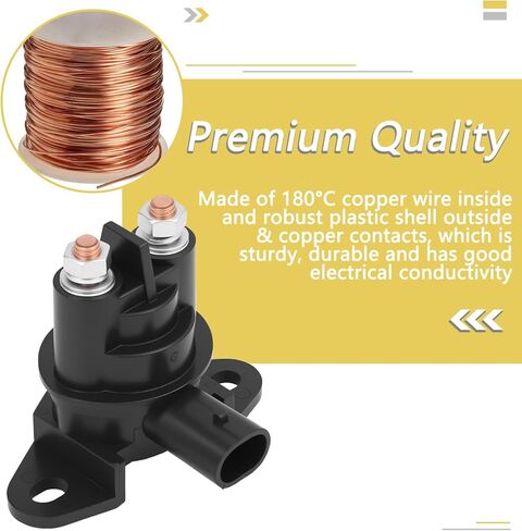 12V Starter Solenoid Relay, Compatible with SeaDoo 3D GS GSI GSX GTI GTS GTX HX LRV RX RXP RXT SP SPI SPX SUV XP XP800 Wake Challenger Explorer Islandia Speedster Solenoid Replace 278-001-802 in Saudi Arabia