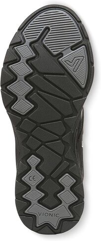 Vionic Women's Brisk Miles Leisure Sneaker- Supportive Walking Active Sneakers That Includes an Orthotic Insole and Cushioned Outsole for Arch Support, Black Mesh 6 Medium in Kuwait