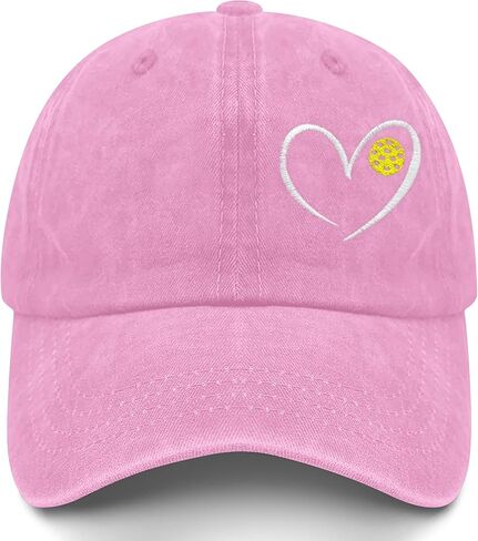 Pickleball Hat for Women, Unisex Adjustable Embroidered Baseball Cap, Pickleball Trucker Hat for Men in Saudi Arabia