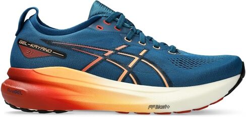 Asics Men's Gel-Kayano 31 Running Shoes, 10.5, White/Breeze in Saudi Arabia