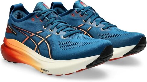Asics Men's Gel-Kayano 31 Running Shoes, 10.5, White/Breeze in Saudi Arabia