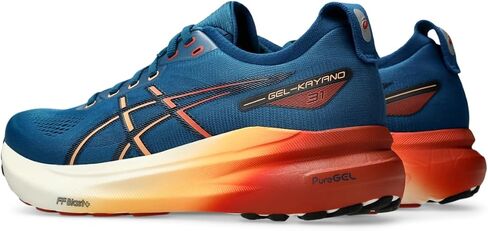 Asics Men's Gel-Kayano 31 Running Shoes, 10.5, White/Breeze in Saudi Arabia