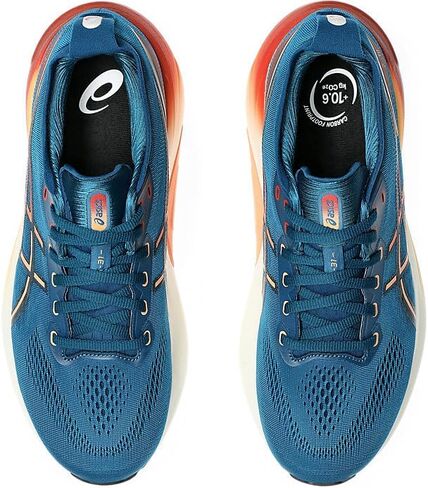 Asics Men's Gel-Kayano 31 Running Shoes, 10.5, White/Breeze in Saudi Arabia