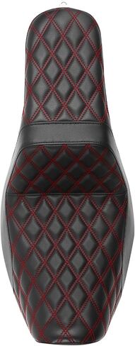 Green-L 2 Up Driver & Raptenger Pitch for Dyna Wide Glide Low Rider Street Street Bob 2006-2017 (Black) in Saudi Arabia