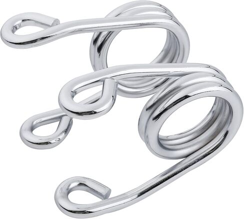 TCT-Motorparts 2 "Chrome Scissor Torsion Solo Seat Springs for Harley Motorcycle Sportster XL Chopper Bobber Custom in Saudi Arabia