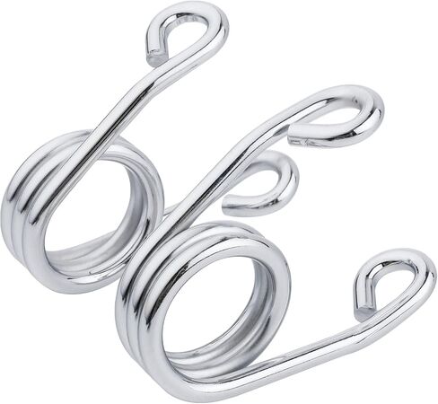 TCT-Motorparts 2 "Chrome Scissor Torsion Solo Seat Springs for Harley Motorcycle Sportster XL Chopper Bobber Custom in Saudi Arabia