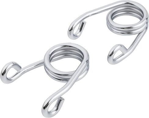 TCT-Motorparts 2 "Chrome Scissor Torsion Solo Seat Springs for Harley Motorcycle Sportster XL Chopper Bobber Custom in Saudi Arabia