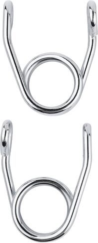 TCT-Motorparts 2 "Chrome Scissor Torsion Solo Seat Springs for Harley Motorcycle Sportster XL Chopper Bobber Custom in Saudi Arabia