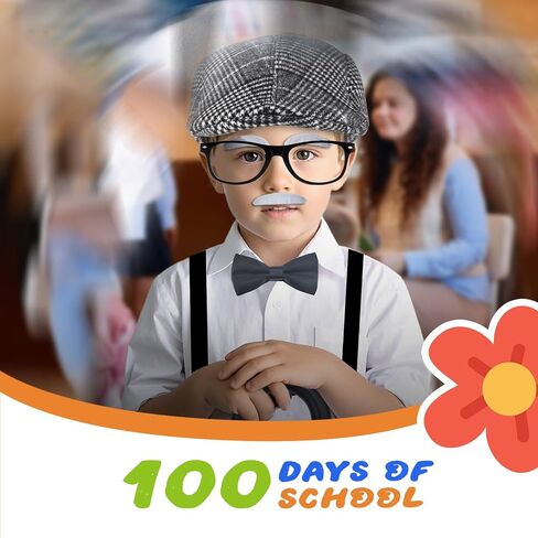 Old Man Wig Costume -100 Days of School Dress-Up in Saudi Arabia
