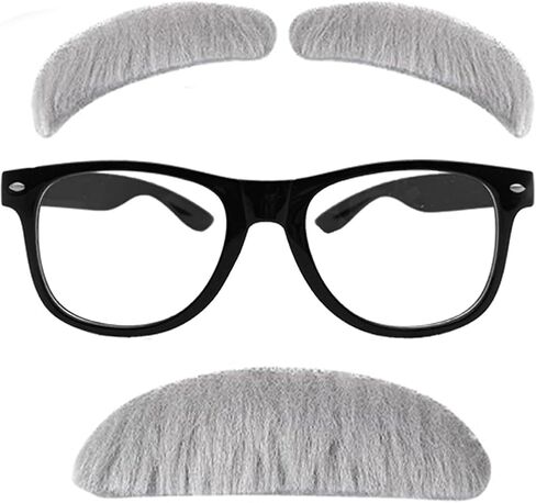 Old Man Wig Costume -100 Days of School Dress-Up in Saudi Arabia