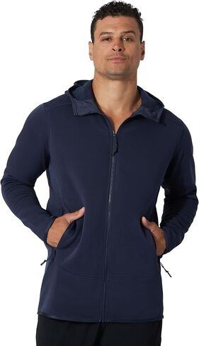 90 Degree By Reflex Mens Fleece Hoodie Jacket in Kuwait