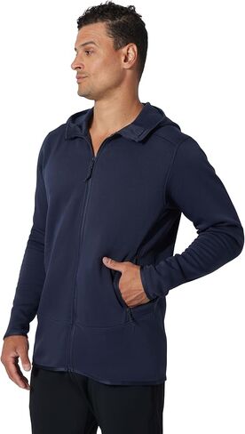 90 Degree By Reflex Mens Fleece Hoodie Jacket in Kuwait