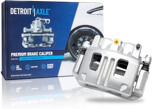 Detroit Axle - Front Risid Disc -Caliper W/Bracket Replace for Ford Explorer Sport Trac Ranger Mazda B2300 B3000 B4000 Mountaineer in Saudi Arabia