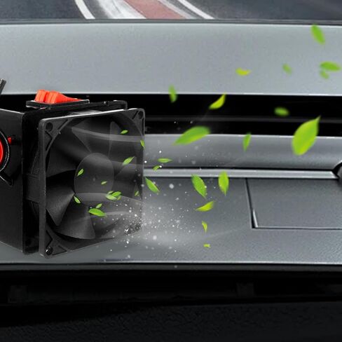Car Windshield Defroster - سخان سريع للسيارة Defroster 300W - Windshield De -Icers Window Heater Fan بسرعة إزالة الجليد من مروحة الحرارة demister للجميع in Saudi Arabia
