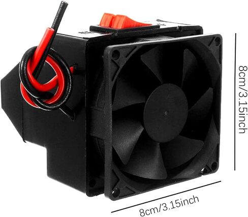 Car Windshield Defroster - سخان سريع للسيارة Defroster 300W - Windshield De -Icers Window Heater Fan بسرعة إزالة الجليد من مروحة الحرارة demister للجميع in Saudi Arabia