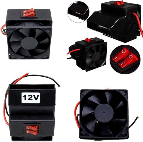 Car Windshield Defroster - سخان سريع للسيارة Defroster 300W - Windshield De -Icers Window Heater Fan بسرعة إزالة الجليد من مروحة الحرارة demister للجميع in Saudi Arabia