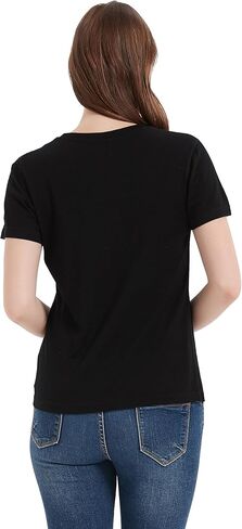 100% Merino Wool T Shirts Women, Short Sleeve Crew Neck Tee Lightweight Undershirt, No-Odor Base Layer for Hiking in Kuwait